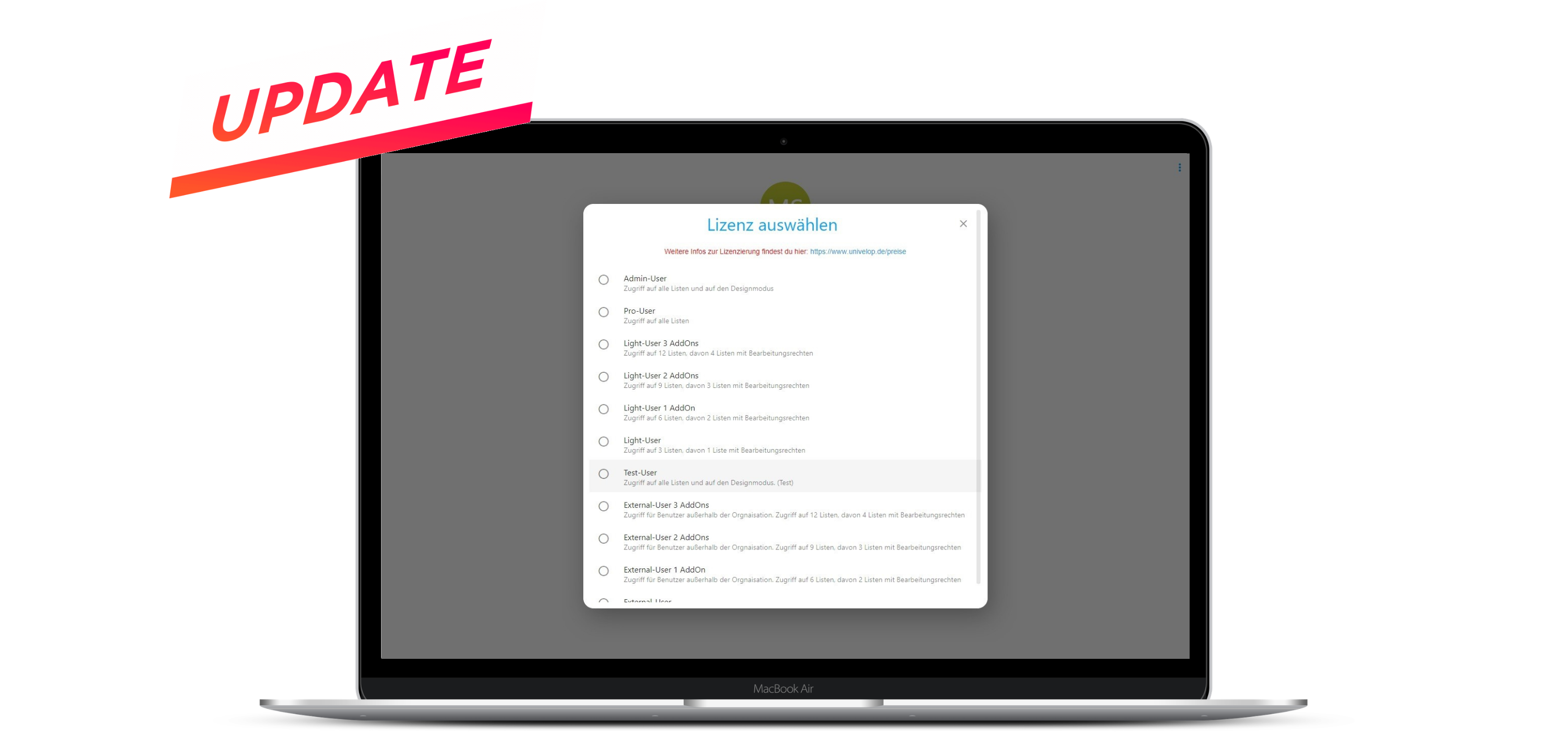 release licenses